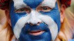 Potret Face Paint Suporter Paling Nyentrik di Euro 2024