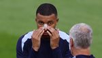 Potret Mbappe Kembali Latihan Usai Mengalami Patah Hidung