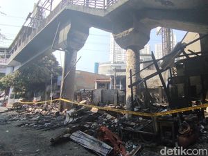 Kebakaran di Grogol, Korban Duga Tetangga Bakar Rumah Pakai Bensin