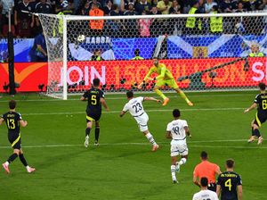 Skotlandia Vs Swiss 1-1 di Babak Pertama