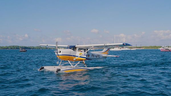 Top! Sebentar Lagi Bakal Ada Seaplane di Pantai Mertasari Bali