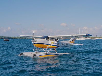 Top! Sebentar Lagi Bakal Ada Seaplane di Pantai Mertasari Bali