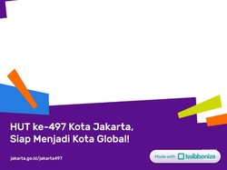 10 Twibbon HUT ke-497 Jakarta untuk Perayaannya 22 Juni 2024