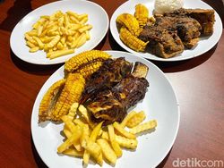 Atu Dua Iga : Empuk Juicy! Iga Bakar Australia Bareng Corn Ribs Renyah