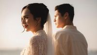 Bak Poster Drakor, Momen Mesra Beby Tsabina Prewed dengan Anggota DPR RI