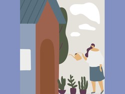 Kartu Pos bagi Tamu Hotel Ini Dibuat oleh Seniman Berkebutuhan Khusus