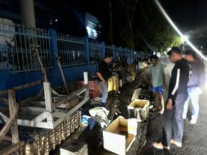 Pencuri Spesialis Ikan di Mamajang Makassar Modus Bantu Nelayan Ditangkap
