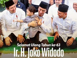 Ijeck Ucapkan Selamat Ulang Tahun Ke-63 Jokowi: Semoga Diberkahi Allah SWT