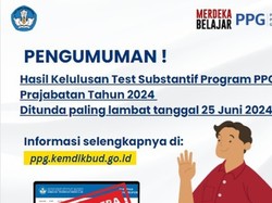 Pengumuman Tes Substantif PPG Prajabatan 2024 Ditunda, Cek Jadwal Terbarunya!