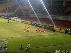 Hasil Babak Pertama Piala AFF U-16: Indonesia Unggul 1-0 Atas Singapura