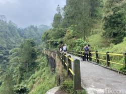 Plunyon Kalikuning di Sleman Versi Lokal Jembatan Russel di Skotlandia