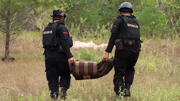 Potret Detik-detik Peledakan Mortir di Belitung
