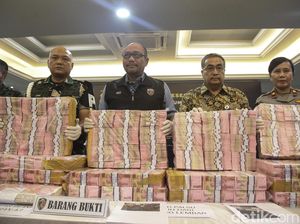 Potret Uang Palsu Rp 22 M yang Disita Polisi di Jakbar
