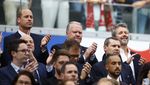 Saat Raja dan Pangeran Menonton Duel Denmark Vs Inggris