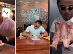 Salt Bae Habis Dikritik Gegara Akan Membuka Restoran di Italia Salt Bae Habis Dikritik Gegara Akan Membuka Restoran di Italia