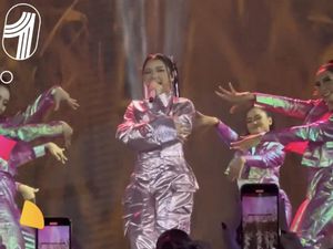 Tiara Andini Bawa Emosi Penonton Bak Naik Roller Coaster di Allo Bank Festival 2024