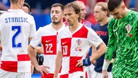 Kroasia terancam gagal lolos ke babak 16 besar Euro 2024, karena tinggal berharap dapat tiket dari posisi ketiga terbaik walau peluangnya kecil (Getty Images)