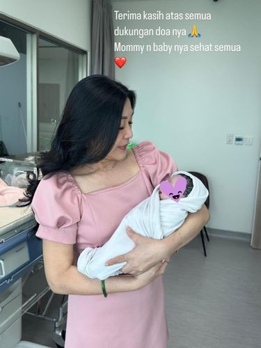 6 Momen Detik-detik Larissa Chou Melahirkan Anak Kedua