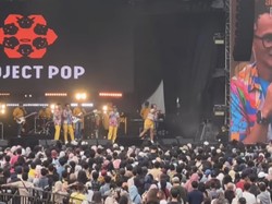 Simpan Saja Gengsimu! Goyang Duyu Bareng Project Pop di Allo Bank Festival 2024