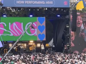 HiVi! Meriahkan Hari Kedua Allo Bank Festival 2024 di Istora Senayan