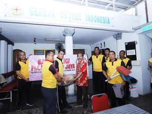 Polsek Mampang Gelar Bakti Religi Peringati HUT Bhayangkara