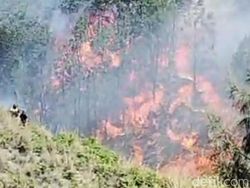 Kawasan Bromo Kebakaran, Lokasi Gunung Batok