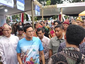 Sandiaga Harapkan Festival Sriwijaya Pacu Ekonomi Kreatif di Sumsel