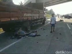 Polisi Ungkap Posisi Truk Laka Maut Pajero di Tol Semarang-Batang Berhenti