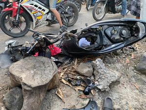 Sopir Truk Rem Blong Tabrak 8 Motor di Banyuwangi Diperiksa Polisi