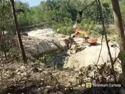 Viral Tambang di Ngawen Gunungkidul, Warga: Diprotes, Masuk Lagi!