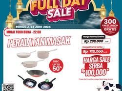 Alat Masak Bunda Serba Rp 100 Ribu Cuma di Transmart Full Day Sale