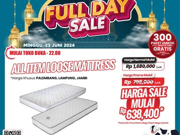 Cari Springbed Baru? Besok ke Transmart Full Day Sale, Banting Harga