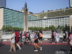 Ingat! CFD di Jakarta Ditiadakan karena Ada Pelantikan Presiden Hari Ini