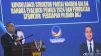 DPW Partai Nasdem Gelar Konsolidasi Jelang Pilkada DKJ 2024