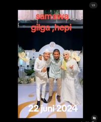 Foto Pakai Baju Pengantin Di Pelaminan, Happy Asmara & Gilga Sahid Diam ...