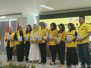 KPPG Golkar Launching Buku Kiprah Srikandi di Parlemen, Singgung Peran Airlangga