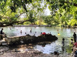 Menikmati Akhir Pekan di Kolam Air Sagu Batuplat, Bak Oase di Kota Kupang Menikmati Akhir Pekan di Kolam Air Sagu Batuplat, Bak Oase di Kota Kupang
