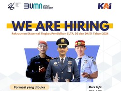 Hari Terakhir Rekrutmen KAI! Cek Formasi Loker untuk Lulusan SMA hingga S1