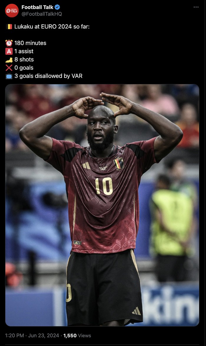 Meme OG VAR Lukaku