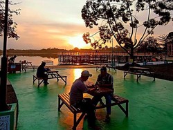 Kini Wisata Danau Aur di Musi Rawas Dibuka hingga Malam Hari