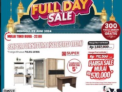 Aneka Furniture di Transmart Full Day Sale Harganya Miring, Mulai Rp 500 Ribuan