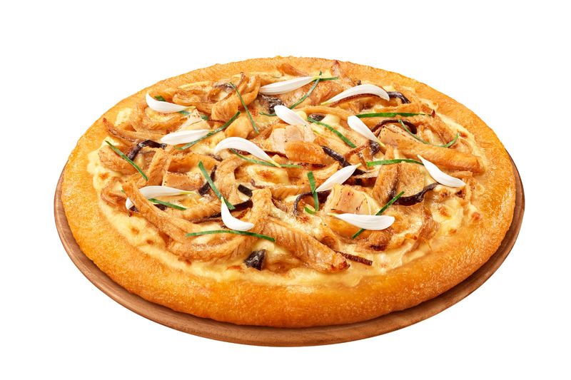 5 Makanan Ini Diracik dengan Daging Ular, Pizza hinggs Abon