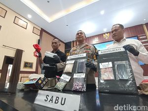 2 Kurir Narkoba Senilai Rp 1,5 Miliar Ditangkap di Kota Blitar