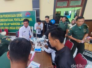 BNNK Lubuklinggau Beri Penyuluhan dan Tes Narkoba Prajurit TNI