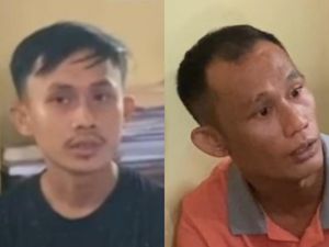 Tampang Dua Pelaku yang Tusuk Aan karena Masalah Motor di Lubuklinggau