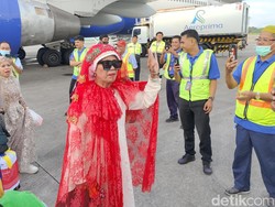 Ini Alasan Jemaah Haji Makassar Tampil Nyentrik Saat Pulang ke Tanah Air