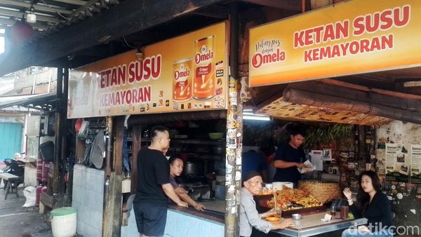 Ketan Susu Kemayoran Jadi Incaran Wisata Kuliner Sejak Dulu