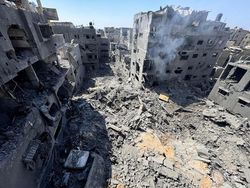 Drone Israel Meledak di Kamp Pengungsi Shati, 4 Orang Tewas