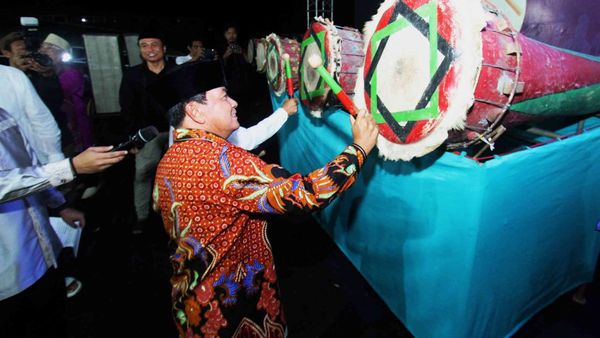 Meriahnya Festival Tabuh Bedug di Tangerang