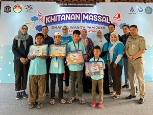 Peringati HUT DKI Jakarta, PAM JAYA Gelar Khitanan Massal untuk 497 Anak